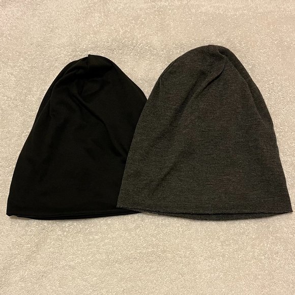 Slouchy Beanie Pair - Picture 2 of 2